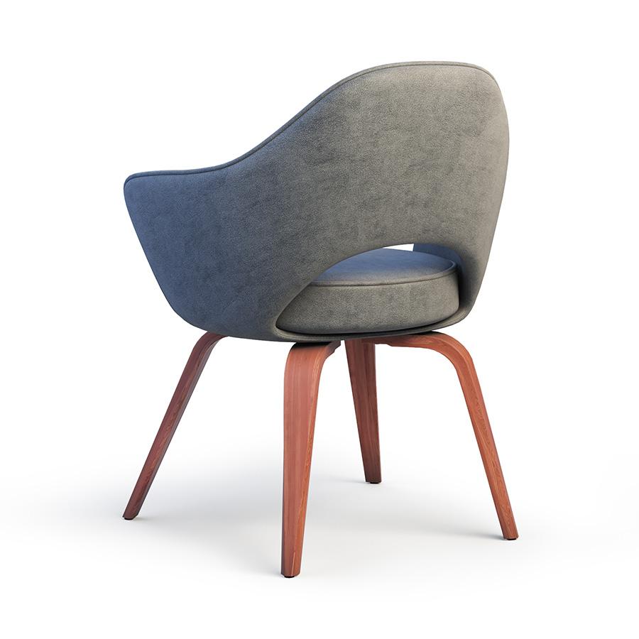 Curvy Padded Chair